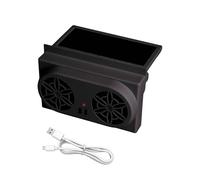 Ventilador Solar Para Ventana De Coche Ventilación | Refrigerador extractor de aire para automóviles para viajes y conducción en autocaravana, caravana y al aire libre