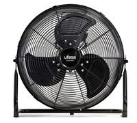 Ventilador Suelo 45cm 120W Ufesa FF0450 Toronto Negro
