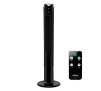 Ventilador Torre 45W Ufesa 84105327 Helsinki 1M C/Mando Negro