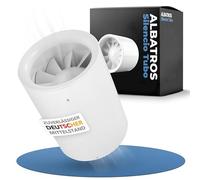 Ventilador tubular Albatros 100mm Silencio Tubo - Extra silencioso y potente - Innovador ventilador tubular para baños, cocinas y salones - Crea un agradable clima de bienestar