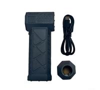 Ventilador turbo de 130000 rpm, soplador de conducto industrial de 52 m/s con batería de 3000 mAh, portátil de 3 velocidades para refrigeración