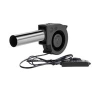 Ventilador USB de velocidad ajustable para estufa de aceite residual, camping, patio, barbacoas, parrillas, encendidos, fogatas, picnics, cocina al aire libre, estufa de leña