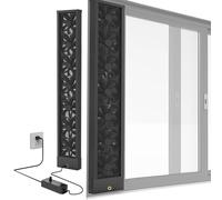 Ventilador Vertical para Ventanas Correderas, Ventilador de Ventana con Extracción y Entrada de Aire, Motor Silencioso de Levitación Magnética, para Cocina y Dormitorio(47.2-49.2in/120-125cm)