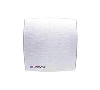 vents group Ventilador axial fi 100 230 V 14 W 88 m3/h 33 dB temporizador y Hyrostat aluminio cepillado 100LDATHMET 4823016252364