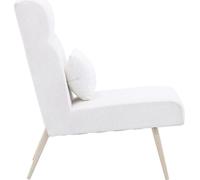 Venture Design, sillón tipo "Cocktail", Bloom, blanco