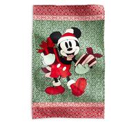 Vera Bradley Manta de Felpa de Forro Polar de Disney, Mickey Mouse, Regalo navideño de Mickey Mouse, Talla única
