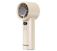 Verbatim Cool'n'Go IceTouch W129171226 - Ventilador de mano blanco/plateado