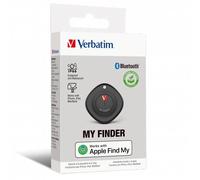 Verbatim Localizador Bluetooth My Finder MYF-01 compatible con Apple, incluye llavero y pila - Negro