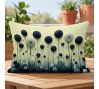 Verde Salvia Lino Funda Cojin 50x70cm Juego de 1, Fundas Cojines kdd-8440