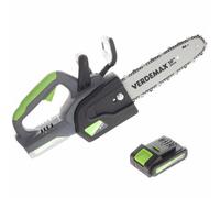 Verdemax SE20 - Electrosierra de batería 20V 2Ah - Espada de 25cm