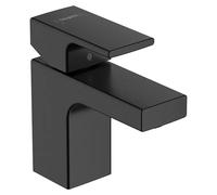 Vernis Shape Grifo de lavabo (Altura: 12,7 cm, Negro, Mate)