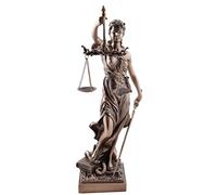 Veronese 708-1832 Figura de justitia Diosa de la Justicia Abogado Escultura