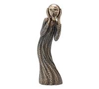 Veronese Design Edvard Munch The Scream - Figura Decorativa (8 Pulgadas, Acabado en Bronce Envejecido)