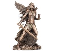 Veronese Design Escultura de resina fundida en frío con acabado de bronce de 8 1/2 pulgadas de Némesis, la diosa griega de la retribución