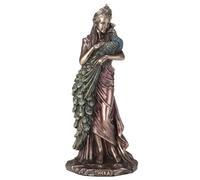Veronese Design Estatua de la Diosa Griega de la Mujer y el Matrimonio de 6 1/8 Pulgadas de Hera con Acabado de Bronce
