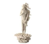 Veronese Design Estatua de resina con acabado de mármol de 11 3/8 pulgadas El nacimiento de Venus