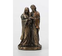 Veronese Design Estatua de resina fundida pintada a mano con acabado de bronce antiguo de 3 3/8 pulgadas, decoración del hogar