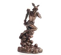 Veronese Design Figura de Escultura de Resina fundida en frío con Acabado de Bronce y heraldo Griego de Hermes de 6 1/8 Pulgadas