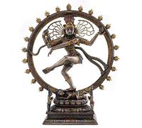 Veronese Lord Nataraja - Estatua de Shiva Bailando, Bronce Real Fundido en Polvo de 10 1/2 Pulgadas