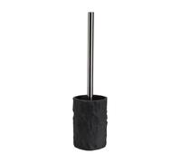 Versa Escobilla para el Baño Negro Gris Resina Roca