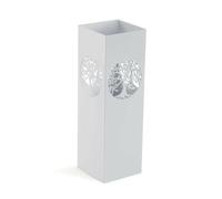 Versa Paragüero Árbol de la Vida Blanco Metal Hierro 15 x 49 x 15 cm