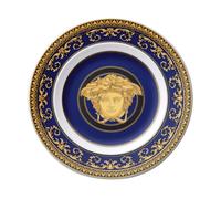 Versace Plato pequeño Versace Medusa Blue 18 cm