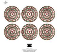 Versace Rosenthal - I Love Baroque Holiday 6 Placas De Carga