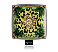 Versace Rosenthal - Jungle Animalier - 6 Tazas Cuadradas Planas 12x12 Cm
