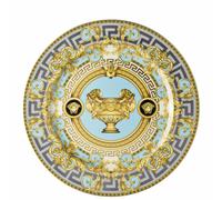 Versace Rosenthal - Plato Tarjeta de Mesa 30CM Prestige Gala Las Azul 2 Versace