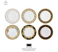 Versace Rosenthal - Set 6 Platos Pisos Mix CM 27 Medusa Prestige I love Baroque