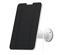 [Versión 2021] Panel solar de 4 W 6 V compatible con Arlo Pro 3/Pro 4/Arlo Ultra/Ultra 2/Arlo Pro 3 solamente, incluye soporte de pared seguro, IP65 resistente a la intemperie, cable de alimentación de 10 pies (1 paquete)