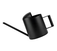 Vertedor compacto de acero inoxidable para plantas, lata pequeña, color | Enraizamiento suave para plantas de interior, balcón, vegetación, flujo guiado para el cuidado de raíces de flores de balcón