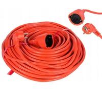 Vertex pzo30m cable de extensión retráctil 30 m 3x2,5 mm naranja