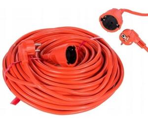 Vertex pzo50m retractable extension cable 50 m 3x2 5 mm black