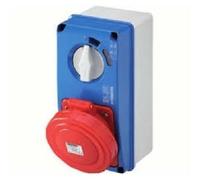 VERTICAL FIXED PRESA IP67 SIN FONDO 3P+N+E 16A 400V GW66331N