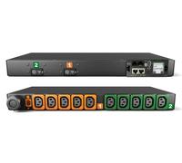 Vertiv Geist MG05M1R1-10L133-3PS6B2H10-S unidad de distribución de energía (PDU) 10 salidas AC 0U Negro