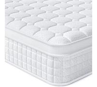 Vesgantti Colchón híbrido de 120 x 200, H3, 7 Zonas, Alivio de presión, colchón ortopédico, colchón de muelles ensacados con Certificado Öko-Tex, Transpirable (30 cm, Parte Superior Ajustada), Color
