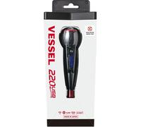 VESSEL 220USB-1F Destornillador eléctrico, Negro