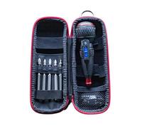 Vessel Kit de destornilladores de agarre de bola recargable 220USB - 5 puntas + funda con cremallera