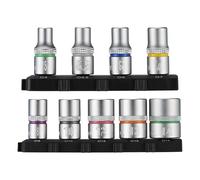 Vessel TD-BS16 - Juego de 9 puntas de vaso H5, H5.5, H6, H7, H8, H10, H12, H13H, 14 x 25 mm