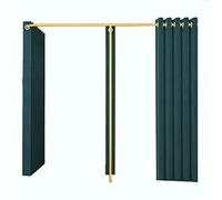 Vestidor doble que ahorra espacio, ideal para tiendas de ropa y boutiques Slish & Functal probador
