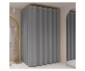 Vestuarios de pared en forma de L para centros comerciales, boutiques, oficinas y bares, elegantes zonas de vestidor de esquina para bodas y sastres, soluciones de privacidad que ahorran espacio