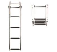 Escalera de baño telescópica Vetus, acero inoxidable 316