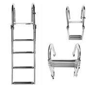 Vetus Escalera De Piscina Inox 4 Peldaños Deluxe Con Agarre Sintético