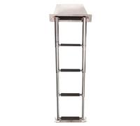 Vetus Escalera De Piscina Telescópica Empotrada Inox De 4 Peldaños