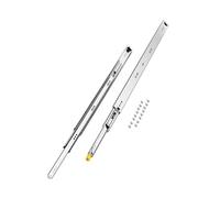 VEVOR 1 Par de Correderas para Cajones de Extensión Completa, Capacidad Carga 113,4 kg, Rodamiento de Bolas con Riel Deslizante para Cajones de Montaje Lateral con Bloqueo, 900 x 53 x 19,5 mm