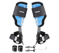 VEVOR 1 par de Pistas de Escalada de Altura Ajustable, Capacidad de Carga de 158,8 kg, Equipo de Escalada de árboles con Correas, Equipo de poda de árboles para escaladores, Caza, recolección de