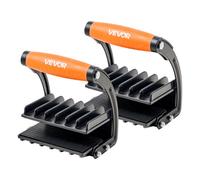 VEVOR 2 PCS Transportador de Contrachapado, Herramienta Ajustable para Paneles de Yeso de 0-25,4 mm de Grosor con Agarres Antideslizantes y una Sola Abrazadera, carga de 90,7 kg para Contrachapado