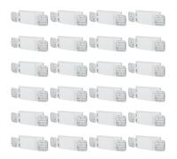 VEVOR 24 luces de emergencia, 3 W, cabeza cuadrada ajustable 2 LED blancos, montaje en techo o pared para cortes de energía, empresas, oficinas, escuelas