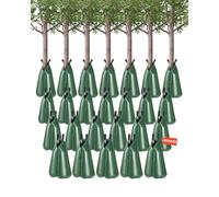 VEVOR 25 PCS Bolsa de Riego de 75,7 L para Árboles Nuevos, Bolsas de Riego por Goteo para Árboles Rellenables de Liberación Lenta de 5 a 9 Horas con Cremallera para Apuntar a las Raíces Profundas